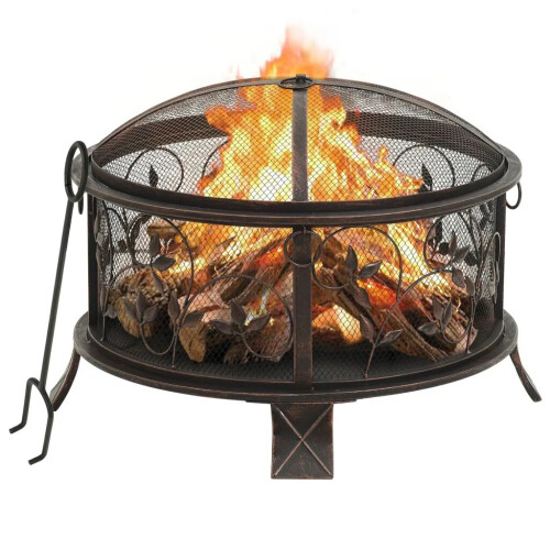 Black Mesh Fire Pit , Grill, BBQ, Barbecue Steel , Best 2