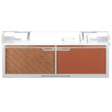 e.l.f. Cosmetics Duo Viso Bite-Size, Paletta Illuminante, Bronzer & Blush, Spiced Apple, 1.4g