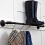 Towel Rail Black Industrial Retro Style Rustic Pipe Hanging Holder 6