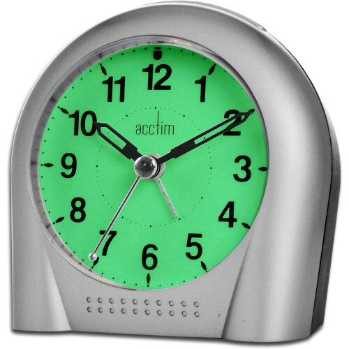 Acctim Acctim SWEEPER SILVER ALARM clock 1