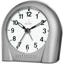 Acctim SWEEPER SILVER ALARM clock