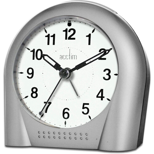Acctim Acctim SWEEPER SILVER ALARM clock