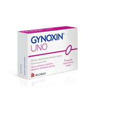 Gynoxin UNO, 600mg vaginal globules, 1 capsule Vaginosis Infections