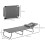 Luxury Grey Folding Sun Lounger Trend 2