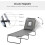 Luxury Grey Folding Sun Lounger Trend 5