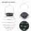 Outdoor Solar-Powered Iron Art Lanterns With LED Lighting | 4pack 3