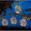 Outdoor Solar-Powered Iron Art Lanterns With LED Lighting | 4pack 4