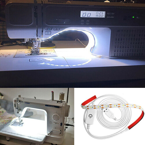 Ranpo Sewing Machine Lights LED Strip USB Powered 5V Working Lights With Touch Dimmer