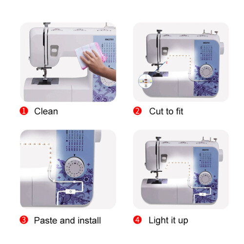 Ranpo Sewing Machine Lights LED Strip USB Powered 5V Working Lights With Touch Dimmer 1