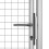 vidaXL Gartentor verzinkter Stahl 105x100 cm Silber 4