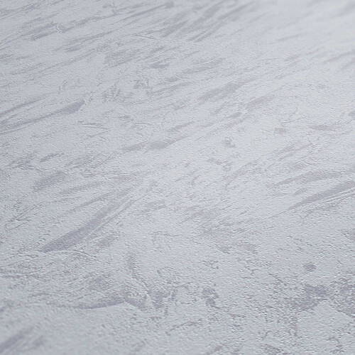 AS Creation (Light Grey Silver 37835-3) AS Creation Industrial Stone Concrete Plain Textured Wallpaper Plaster Effect