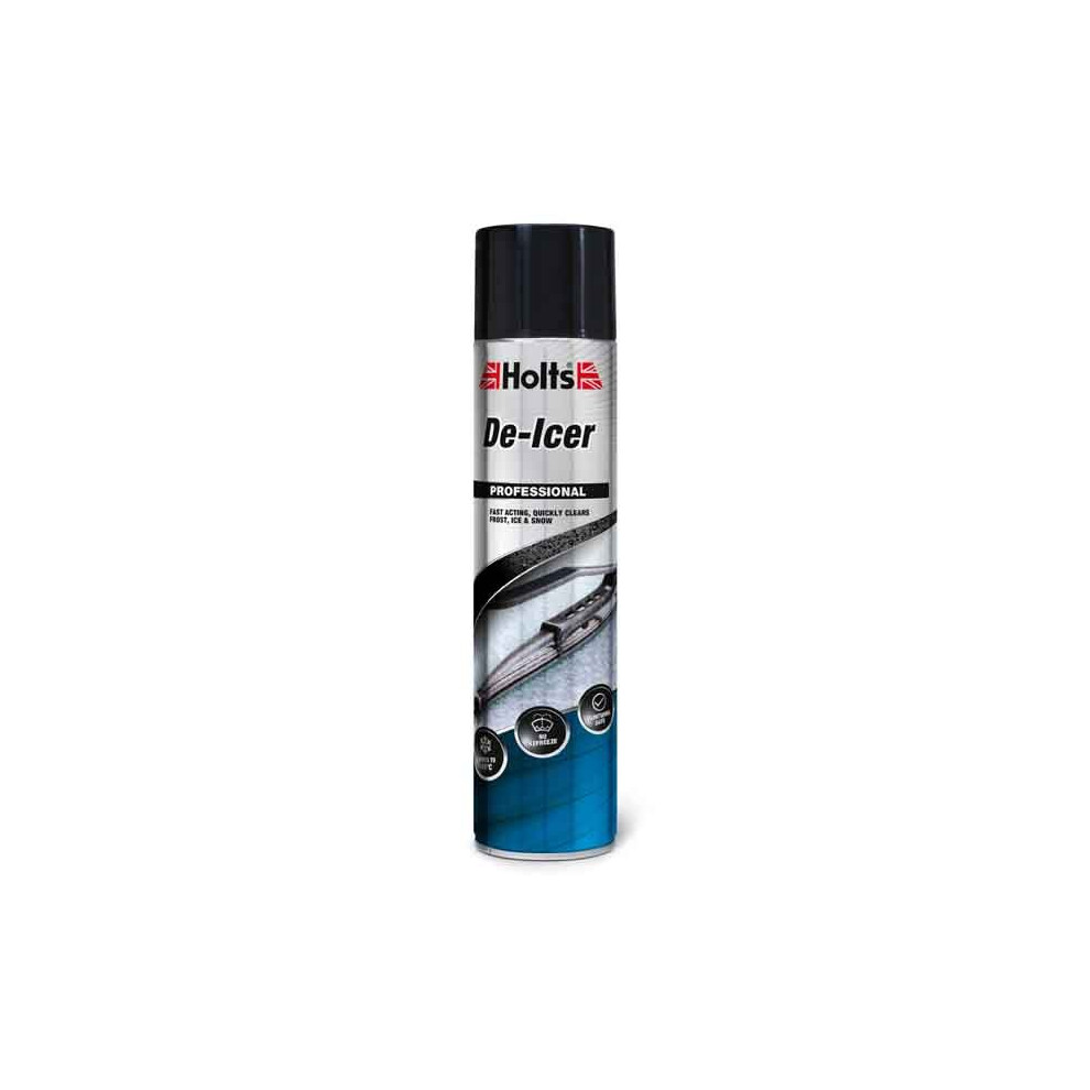 New Holts Car Windscreen De-Icer Aerosol Spray Can 600ml Pack Of 6