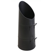 Fireside Iron Bowland Coal Scuttle Bucket Hod Heavy Duty Metal Black