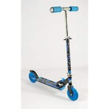 Blue and Black Nebulus Scooter Chrome Finish- SV15398 - Board Game