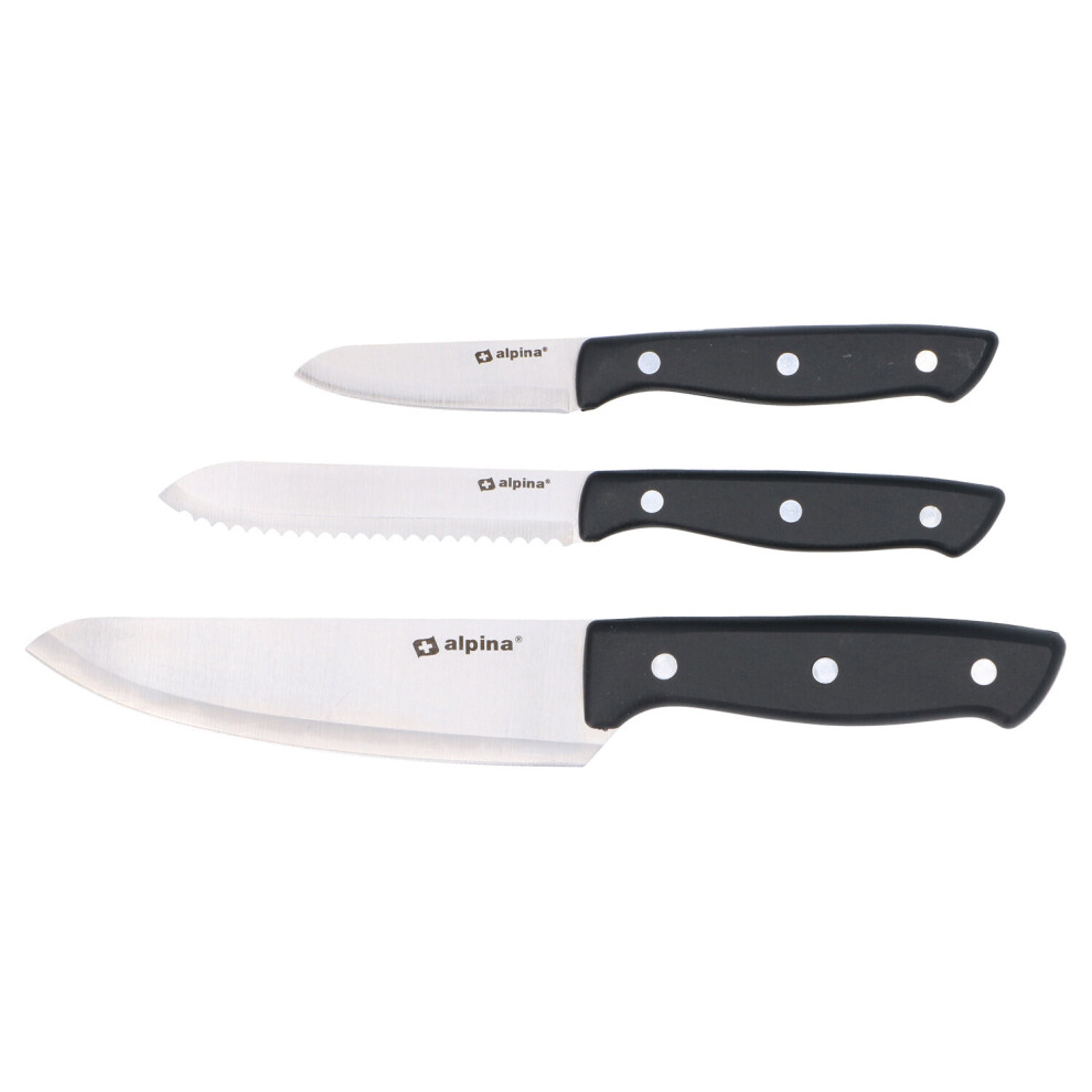 Alpina 3 Piece Stainless Steel Knife set