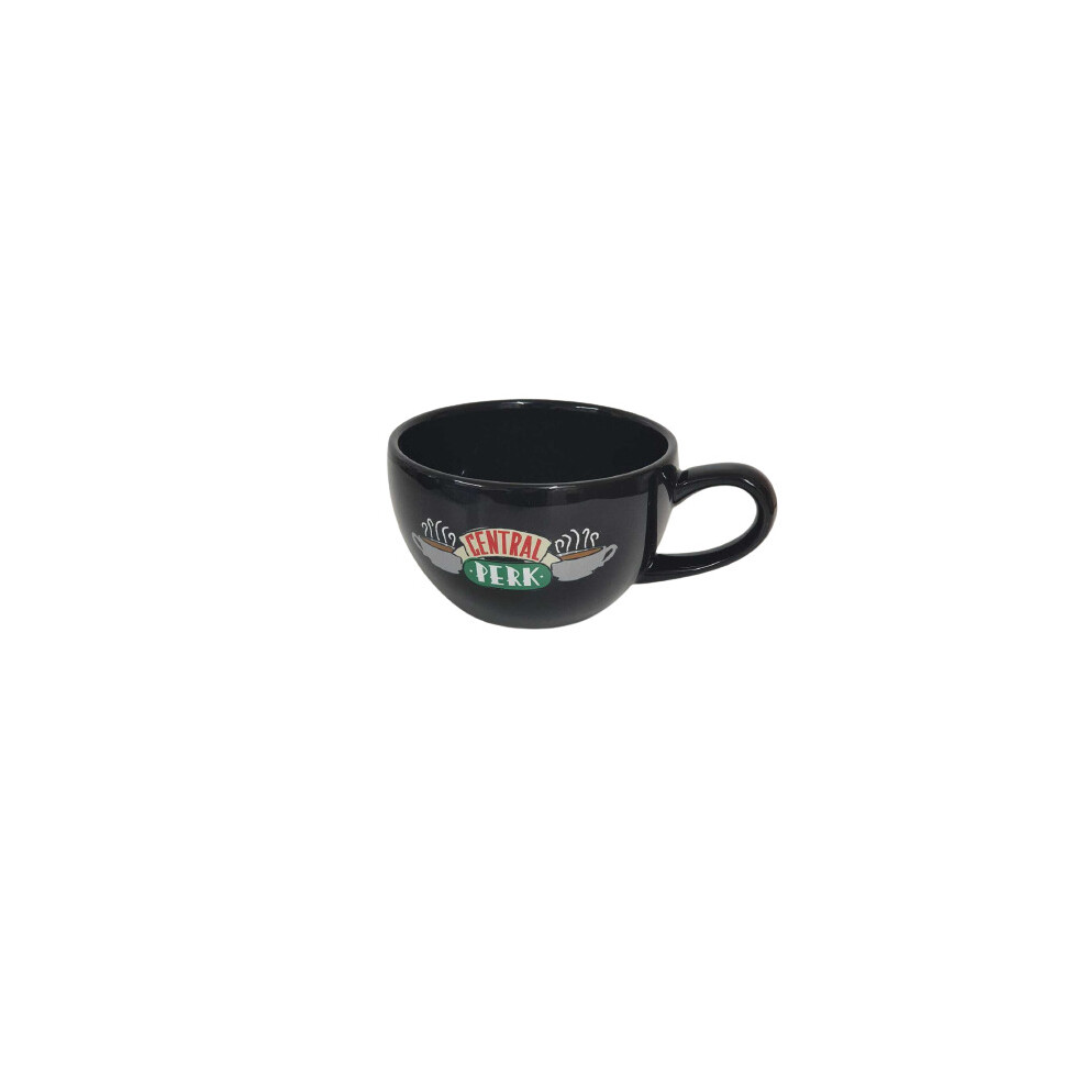 Friends TV Series Central Perk Printed Black Ceramic Tea Coffee Mugs