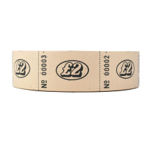 ClubKing Ltd Roll Tickets, 2 (10 Pack)
