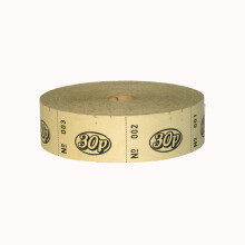ClubKing Ltd Roll Tickets, 30p (10 Pack)