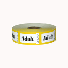 ClubKing Ltd Roll Tickets, Adult (10 Pack)