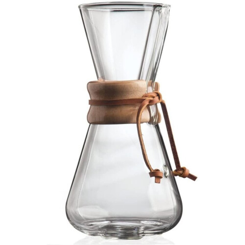 Chemex Chemex 1-3 Cup Wood Neck Coffee Maker 1