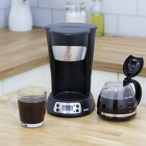 Swan SWAN SK13130N Programmable Coffee Maker, Black 1