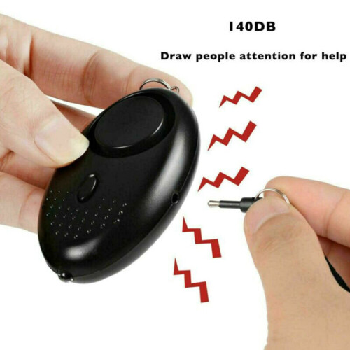 Police Approved Personal Panic Rape Attack Safety Security Loud Alarms Keyring 2