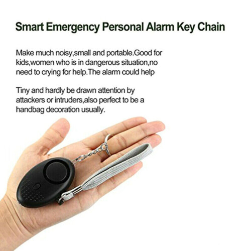 Police Approved Personal Panic Rape Attack Safety Security Loud Alarms Keyring 1