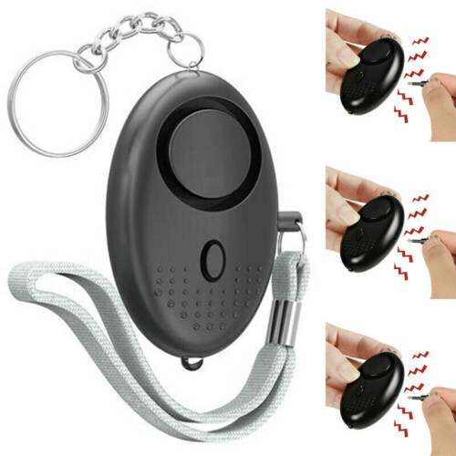 Police Approved Personal Panic Rape Attack Safety Security Loud Alarms Keyring