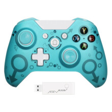 (Blue) Wireless Controller For xBox One and Microsoft Windows Bluetooth Gamepad