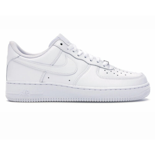 Nike (UK 10 / EU 45) Nike Air Force 1 07 CW2288 111 Trainers White