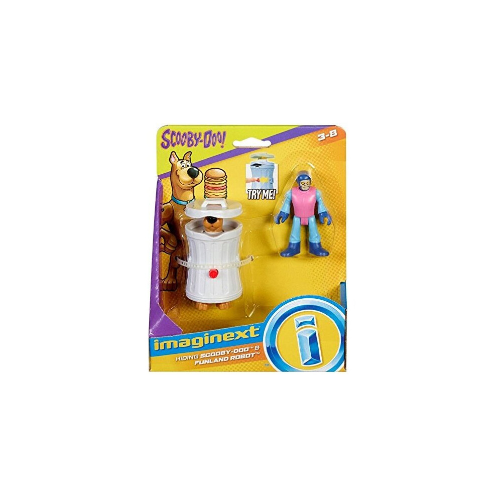 Fisher-Price Imaginext Scooby-Doo Hiding Scooby and Funland Robot Figures