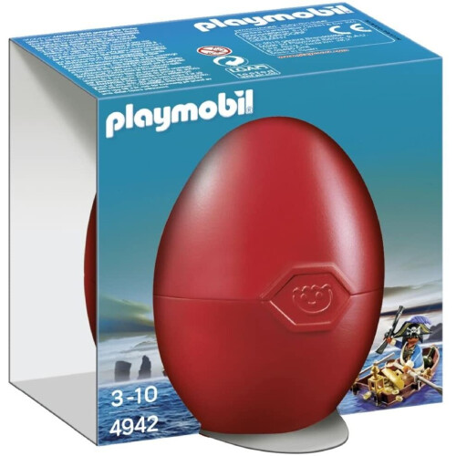 PLAYMOBIL Playmobil 4942 Pirate in Rowboat Gift Egg
