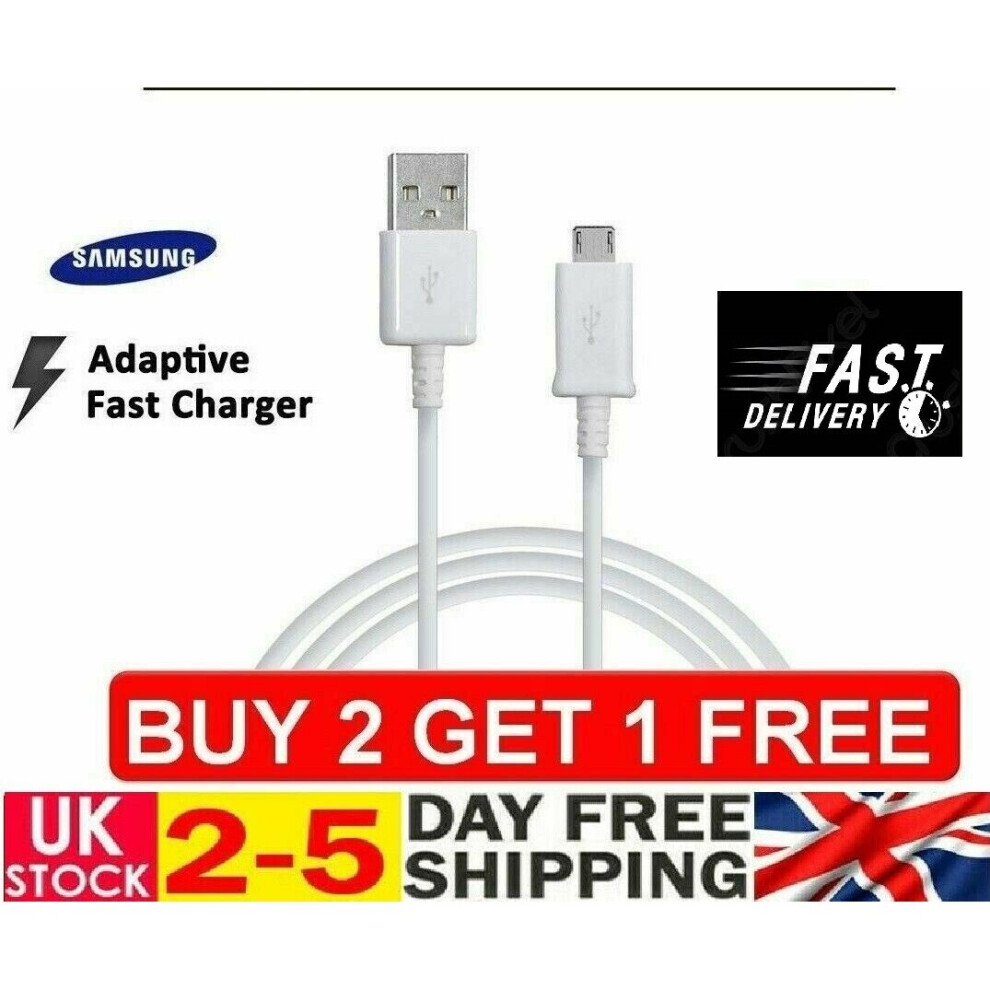 Charging Cable Samsung Galaxy S6 Edge+ S7 Note 4/5 Fast Charger Cable