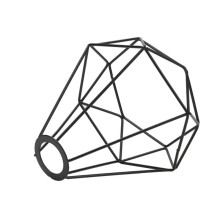 Iron Basket Cage Lamp Cover | Retro Metal Light Decoration