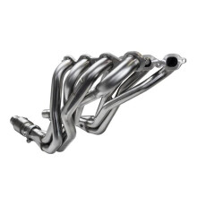 1.87 x 3 in. Stainless Steel Long Tube Headers with Catted Connection Pipes for 2016 Plus Chevrolet Camaro