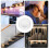 4PCS LED Kitchen Cabinet Under Closet Cupboard Lights Lamp Dimmable 4