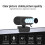 Adjustable 1080P Webcam Camera HD Auto Focus USB Free Drive Built-in Microphone 2