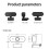 Adjustable 1080P Webcam Camera HD Auto Focus USB Free Drive Built-in Microphone 6