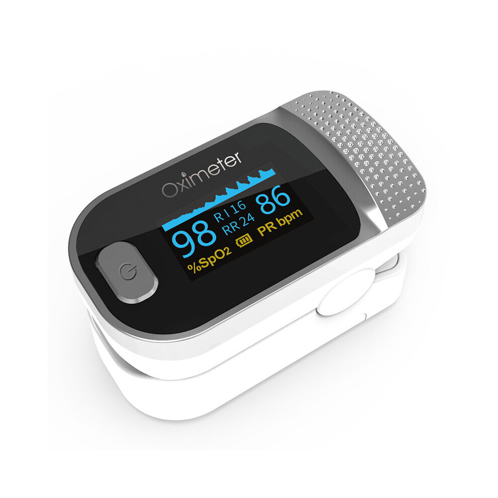 4 in 1 Fingertip Pulse Oximeter SpO2 monitor PI breathing rate PI