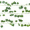 Kikkerland Ivy Leaf Remote Controlled USB String Fairy Lights Home 3m 2
