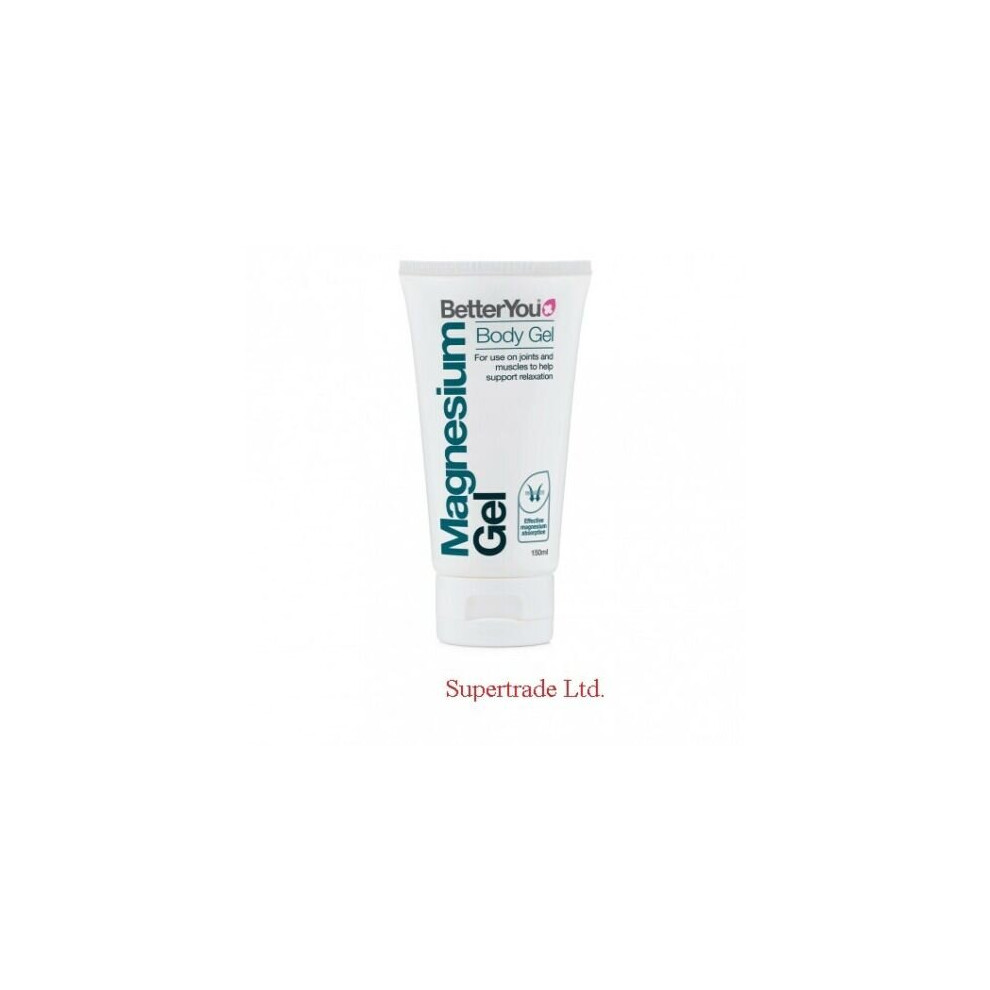 BetterYou Magnesium Original Body Gel For Joints Muscles Relaxation - 150ml