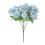 (Blue) 7 Heads Artificial Rose Peony Bunch Home Decor 1