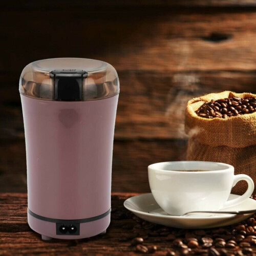 Electric Coffee Grinder Bean Spice & Nut Mill Blender Stainless Steel