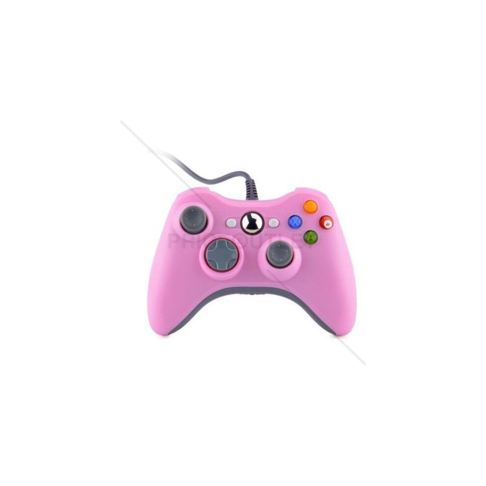 (pink) Xbox 360 Controller USB Wired Game Pad For Xbox360