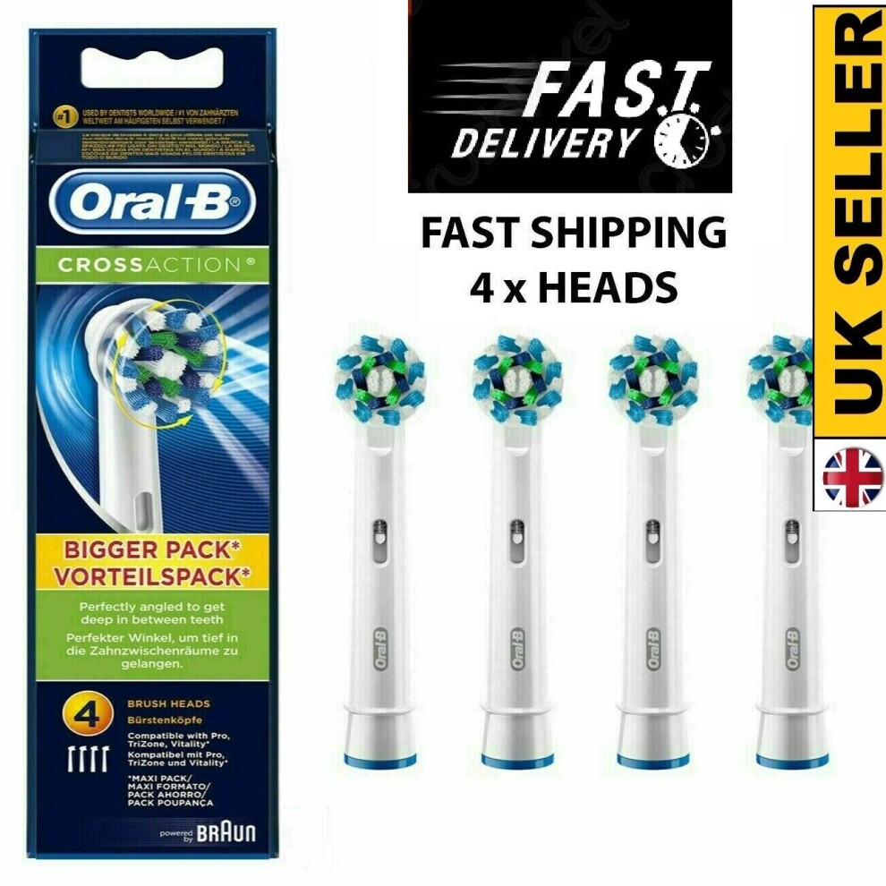ORAL-B REPLACEMENT BRUSH HEADS ELECTRIC TOOTHBRUSH HEADS