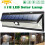 118 LED Solar Powered PIR Motion Sensor Wall Light Garden Outdoor Lamp 1