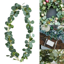 Artificial Eucalyptus Garland Trailing Hanging Ivy Vine