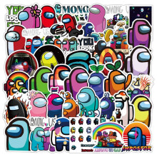 (50pcs) 50pcs/100pcs New Among Us Sticker Bomb Pack DIY Decal