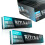 (12 Booklets (Half Box)) RIZLA Precision Connoisseur King size Slim Rolling Papers & Roach Tips 1