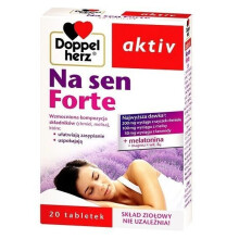 DOPPELHERZ AKTIV For a sleep forte - 20 tablets  Na Sen Forte